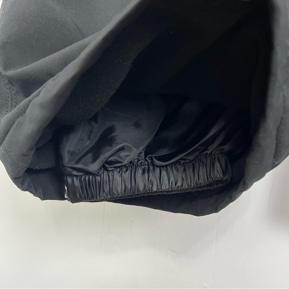 Gerry Snow Pants Fleece Lined Black Elastic Waist Ski Snowboard Women's XXL - Picture 4 of 5